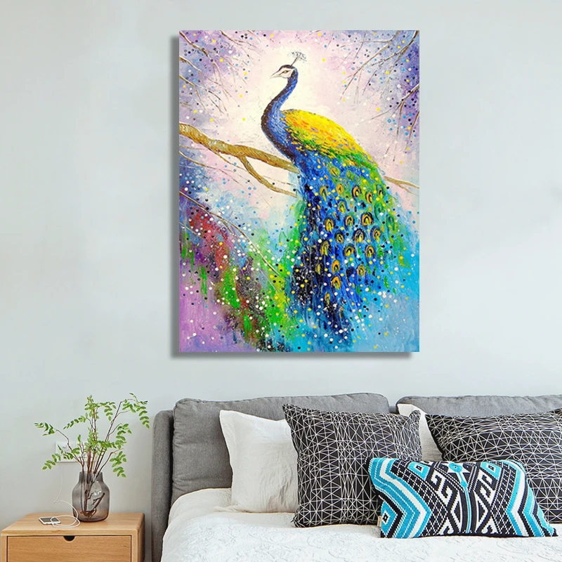 Canvas Prints Beautiful Peacock Home Decor Canvas Painting Minimalist Picture Posters Aesthetic Animal Print Tableau Mural
Canvas Prints Beautiful Peacock Home Decor Canvas Painting Minimalist Picture Posters Aesthetic Animal Print Tableau Mural