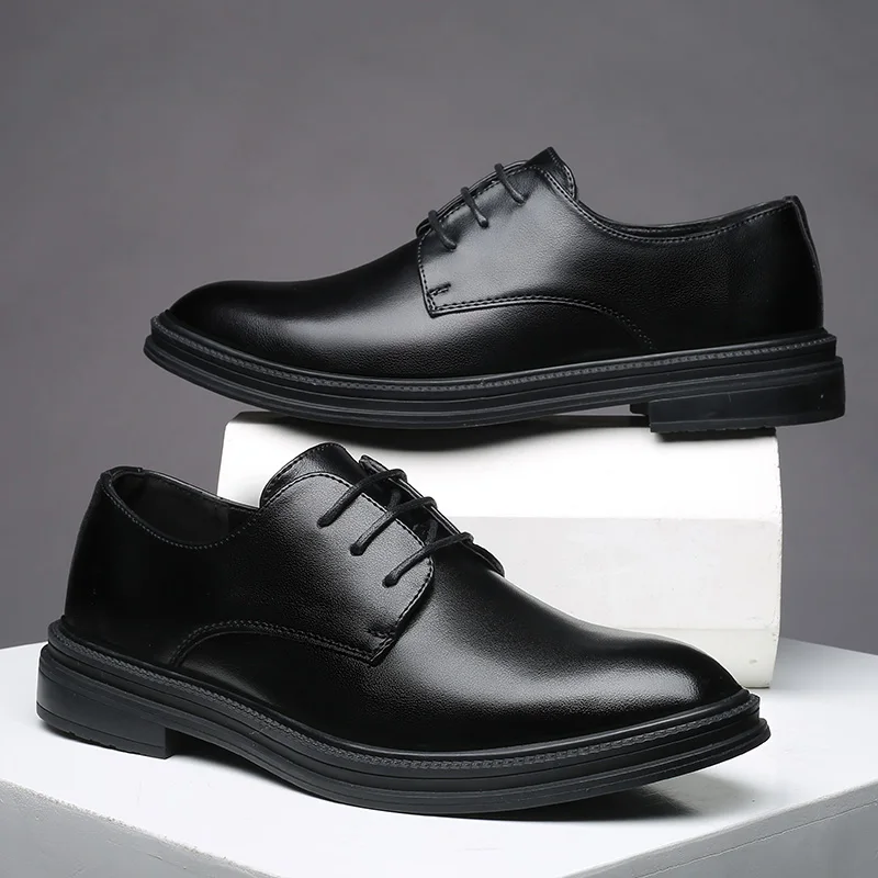 2021 New Fashion Business Dress Men Classic Leather Men'S Suits Fashion Lace-up Dress Shoes Men Oxfords Solid Color Flat Oxford
2021 New Fashion Business Dress Men Classic Leather Men'S Suits Fashion Lace-up Dress Shoes Men Oxfords Solid Color Flat Oxford