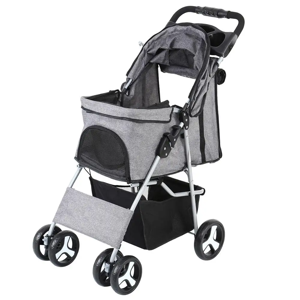 Ridgeyard Red Pet Stroller Small Cat Dog Cage 3/4 Wheels Stroller Travel Folding Carrier FHC
Ridgeyard Red Pet Stroller Small Cat Dog Cage 3/4 Wheels Stroller Travel Folding Carrier FHC