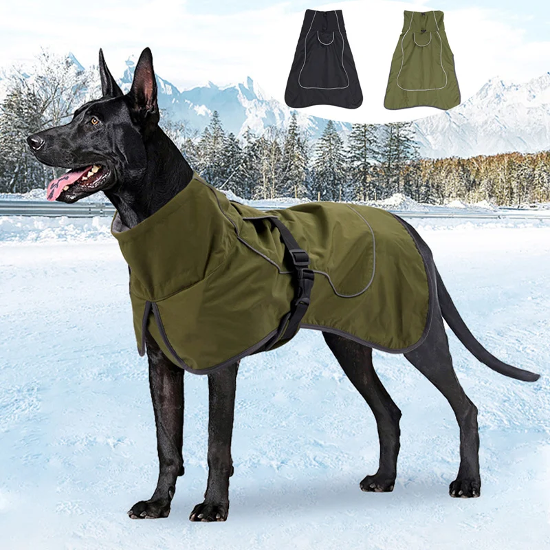 Winter Warm Dog Jacket Outdoor Waterproof Reflective Pet Coat for Medium Large Dogs Vest Labrador Doberman Clothes Pet Clothing
Winter Warm Dog Jacket Outdoor Waterproof Reflective Pet Coat for Medium Large Dogs Vest Labrador Doberman Clothes Pet Clothing