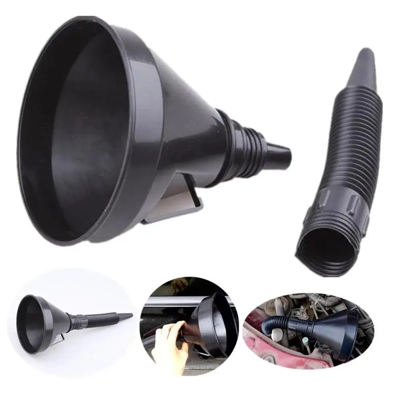 13cm Oiler Filter Funnel Universal Oil Filling Equipment With Filter Hose Plastic Funnel Pour Gasoline Auto Repair Tools
13cm Oiler Filter Funnel Universal Oil Filling Equipment With Filter Hose Plastic Funnel Pour Gasoline Auto Repair Tools