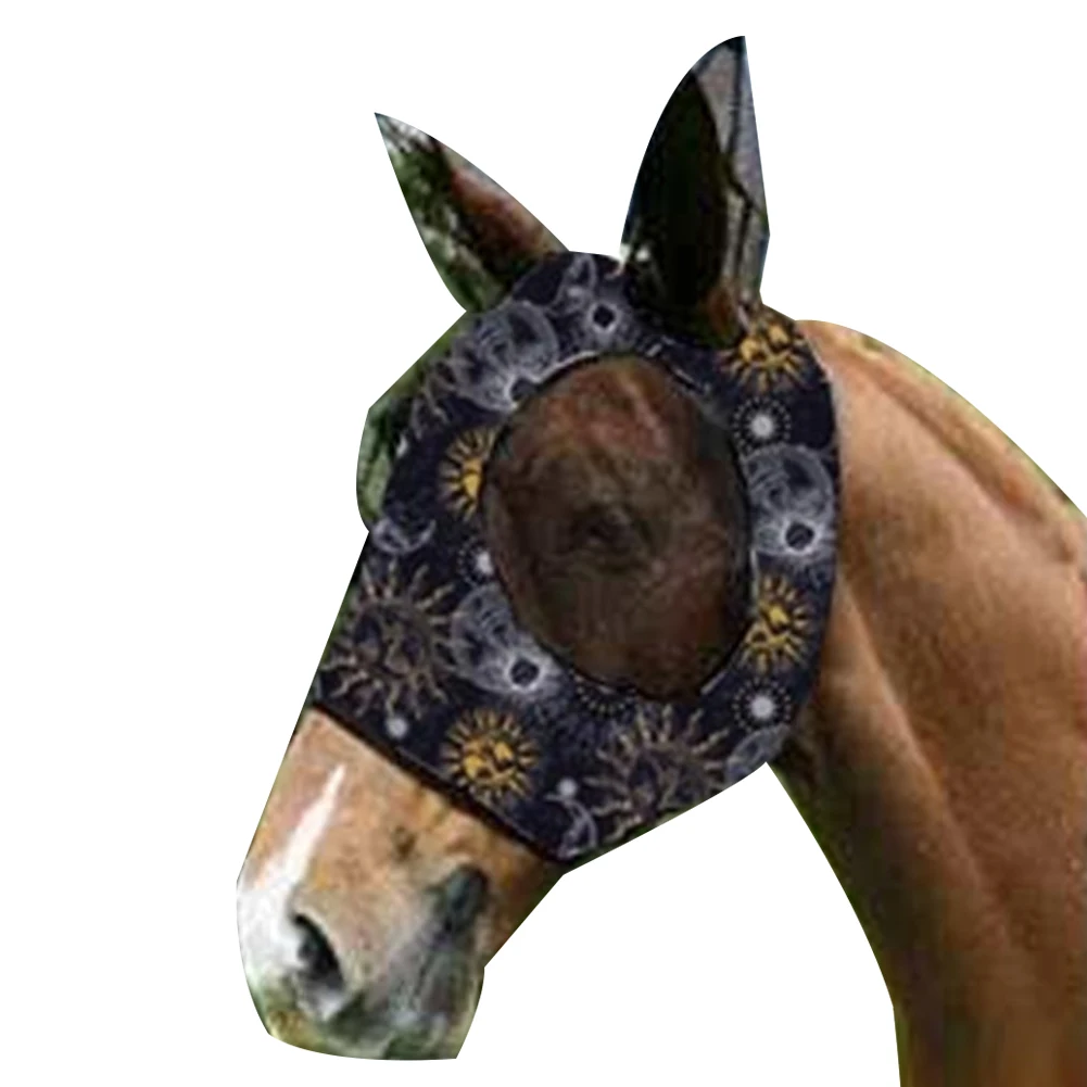 Horse Fly Mask With Ear Bob Eye Blue Pink Black Elastic 83-125cm Adjustable Anti-mosquito Nose Uv Mosquitoes Sun Protective
Horse Fly Mask With Ear Bob Eye Blue Pink Black Elastic 83-125cm Adjustable Anti-mosquito Nose Uv Mosquitoes Sun Protective
