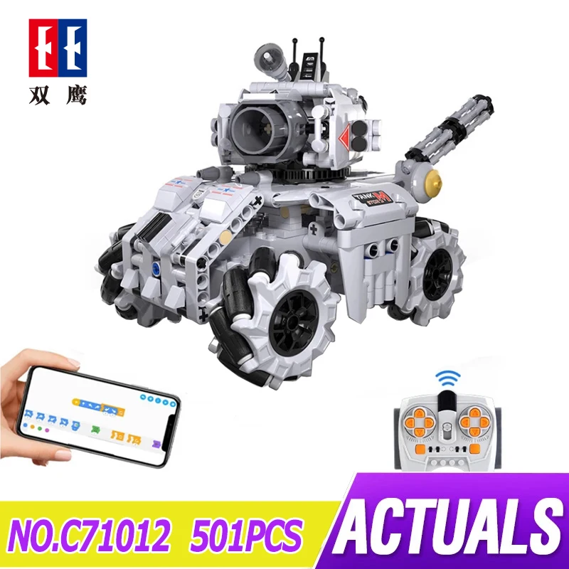 Высокотехнологичный серийный танк MOC Storm ada C71012, сборные модульные строительные блоки, кирпичи, модель «сделай сам», Детская развивающая игр...
Высокотехнологичный серийный танк MOC Storm ada C71012, сборные модульные строительные блоки, кирпичи, модель «сделай сам», Детская развивающая игр...