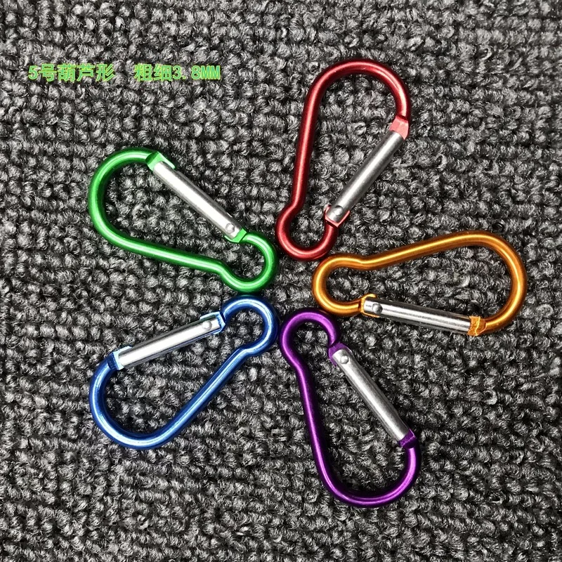 2021 Gourd-shaped Aluminum Alloy Carabiner Outdoor Fast Mountain Climbing Buckle Backpack Hanging Buckle Hiking Accessories
2021 Gourd-shaped Aluminum Alloy Carabiner Outdoor Fast Mountain Climbing Buckle Backpack Hanging Buckle Hiking Accessories