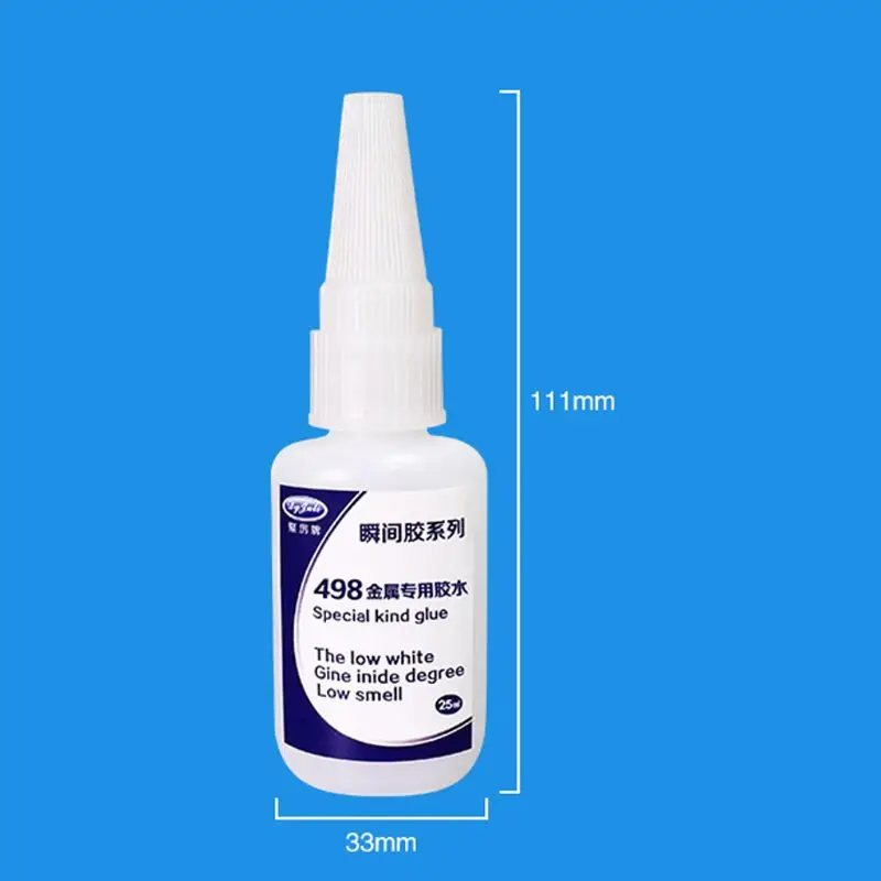 13MA 25ml JL-498 Glue Iron Stainless Steel Aluminium Alloy Metal Welding Quick-drying Strong Adhesive
13MA 25ml JL-498 Glue Iron Stainless Steel Aluminium Alloy Metal Welding Quick-drying Strong Adhesive