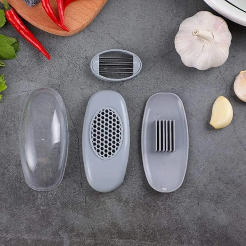 Dual-purpose Garlic Processor Hand-pressed Restaurant Manual Garlic Slicer Pounding Garlic Tools Kitchen Accessories
Dual-purpose Garlic Processor Hand-pressed Restaurant Manual Garlic Slicer Pounding Garlic Tools Kitchen Accessories