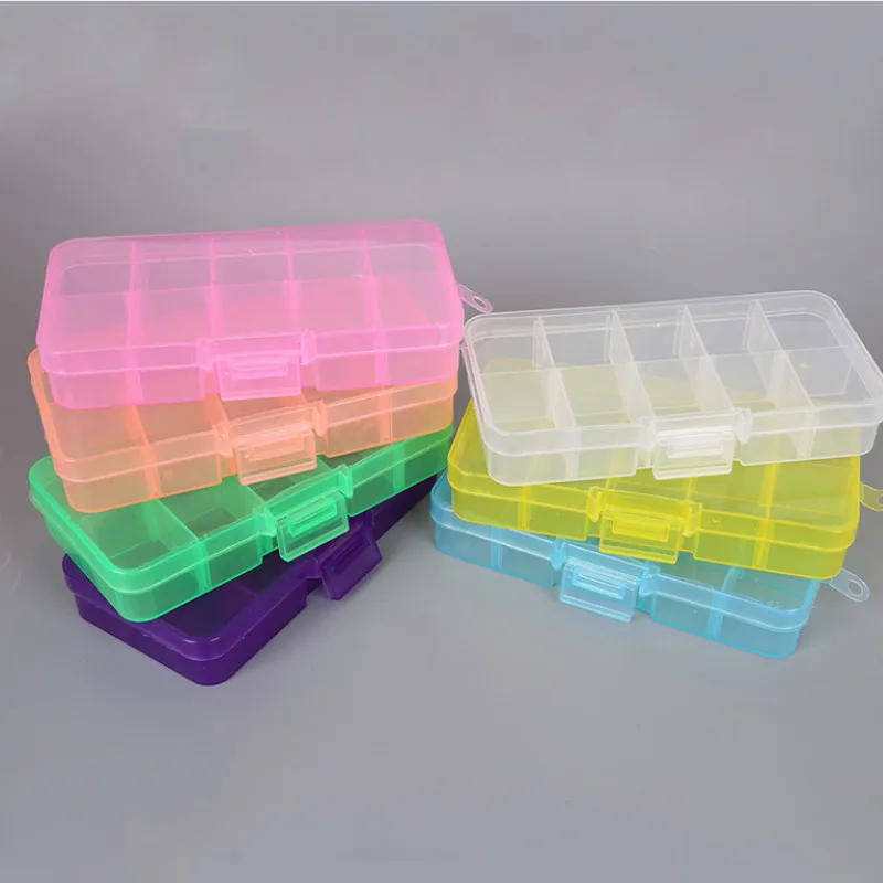 10 Slots Plastic Storage Jewelry Box Compartment Adjustable Container for Beads Earring Box for Jewelry Rectangle Box Case 10 S
10 Slots Plastic Storage Jewelry Box Compartment Adjustable Container for Beads Earring Box for Jewelry Rectangle Box Case 10 S