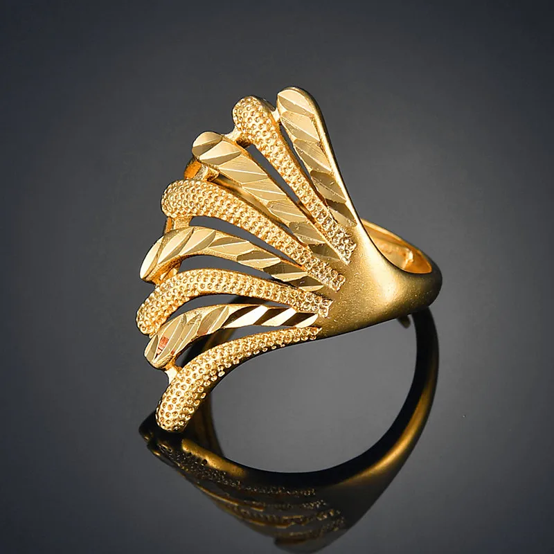 New Trendy Style Female Finger Ring Copper Gold Color Adjustable Open Rings for Women Fashion Jewelry Gift
New Trendy Style Female Finger Ring Copper Gold Color Adjustable Open Rings for Women Fashion Jewelry Gift