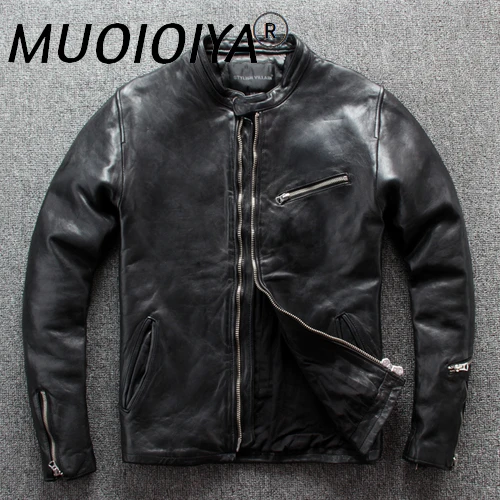 MUOIOYIA Genuine Leather Jacket Men 2022 Short 100% Sheepskin Coat Motorcycle Mens Jackets Spring Autumn Vintage Hommes Veste
MUOIOYIA Genuine Leather Jacket Men 2022 Short 100% Sheepskin Coat Motorcycle Mens Jackets Spring Autumn Vintage Hommes Veste