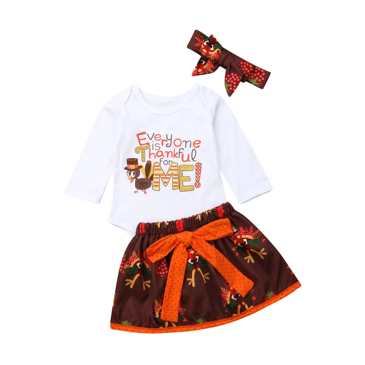 Newborn Baby Girls Cute Turkey Printed Long Sleeve Little Baby Girls Romper Tutu Dresses 2PCS Party Suit Thanksgiving Outfits
Newborn Baby Girls Cute Turkey Printed Long Sleeve Little Baby Girls Romper Tutu Dresses 2PCS Party Suit Thanksgiving Outfits