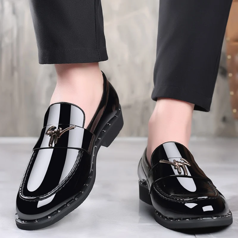 male comfortable shoe leather fashion shoes men terse mocassini uomo loafers black high quality casual mens luxury RB186
male comfortable shoe leather fashion shoes men terse mocassini uomo loafers black high quality casual mens luxury RB186