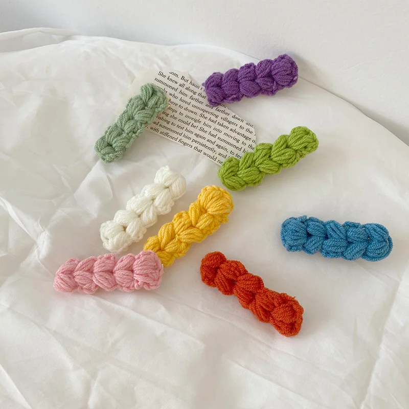New Fashion Autumn Winter Color Simple Love Letter Wool Word Clip Hairpins Barrettes for Women Girl Hair Accessories Headdress
New Fashion Autumn Winter Color Simple Love Letter Wool Word Clip Hairpins Barrettes for Women Girl Hair Accessories Headdress