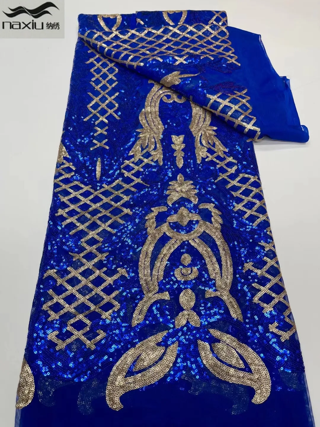 Madison African Lace Fabric 5 Yards 2021 High Quality French Sequins Lace Material Embroidery For Nigerian Wedding Asoebi
Madison African Lace Fabric 5 Yards 2021 High Quality French Sequins Lace Material Embroidery For Nigerian Wedding Asoebi
