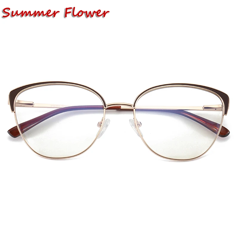 Summer Flower Spring Hinge Eyewear Cat Eye Designer Progressive Glasses Frame Light Women Super Quality Eyewear
Summer Flower Spring Hinge Eyewear Cat Eye Designer Progressive Glasses Frame Light Women Super Quality Eyewear