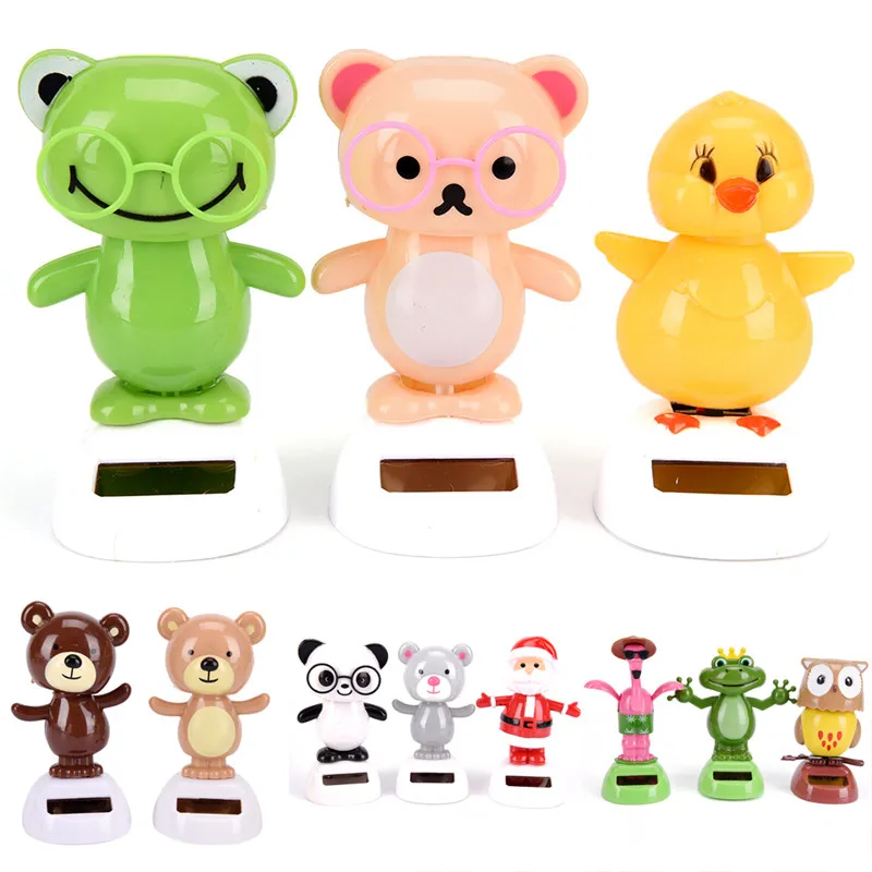1pcs Fashion Cute cartoon image Pendant Solar Creative Powered Dancing Animal Swinging Animated Bobble Dancer Car Decor
1pcs Fashion Cute cartoon image Pendant Solar Creative Powered Dancing Animal Swinging Animated Bobble Dancer Car Decor