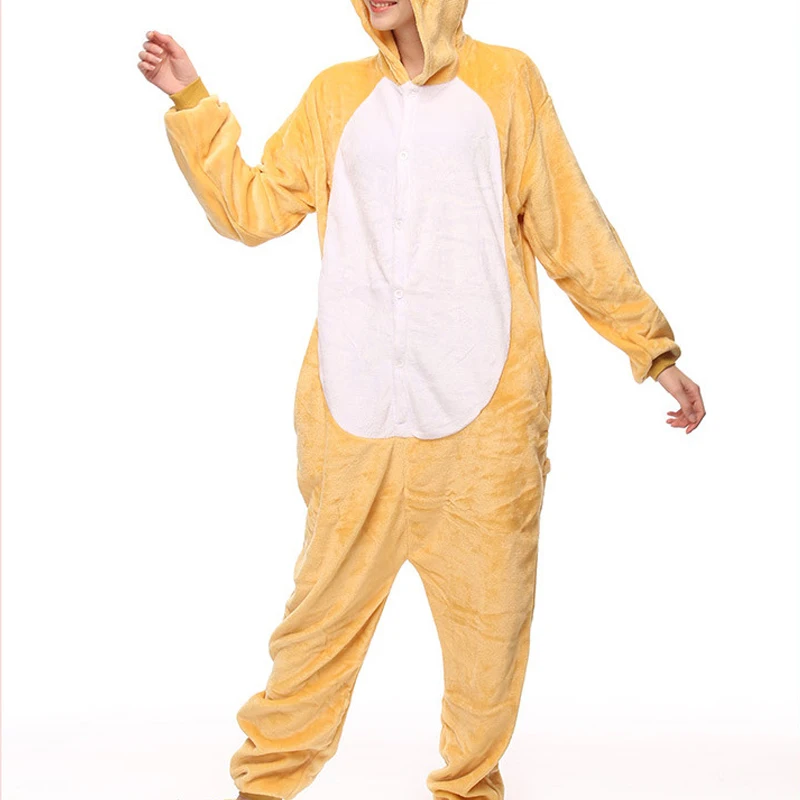 Bear Unsix Animal Cartoon One-piece Pajamas Adult Flannel Warm Cute Onesie Sleepwear Romper Chirstmas Halloween Roleplay Costume
Bear Unsix Animal Cartoon One-piece Pajamas Adult Flannel Warm Cute Onesie Sleepwear Romper Chirstmas Halloween Roleplay Costume