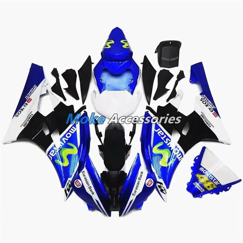 Motorcycle Fairings Kit Fit For Yamaha R6 2006-2007 Bodywork Set High Quality ABS Injection NEW Blue Black Movistar
Motorcycle Fairings Kit Fit For Yamaha R6 2006-2007 Bodywork Set High Quality ABS Injection NEW Blue Black Movistar