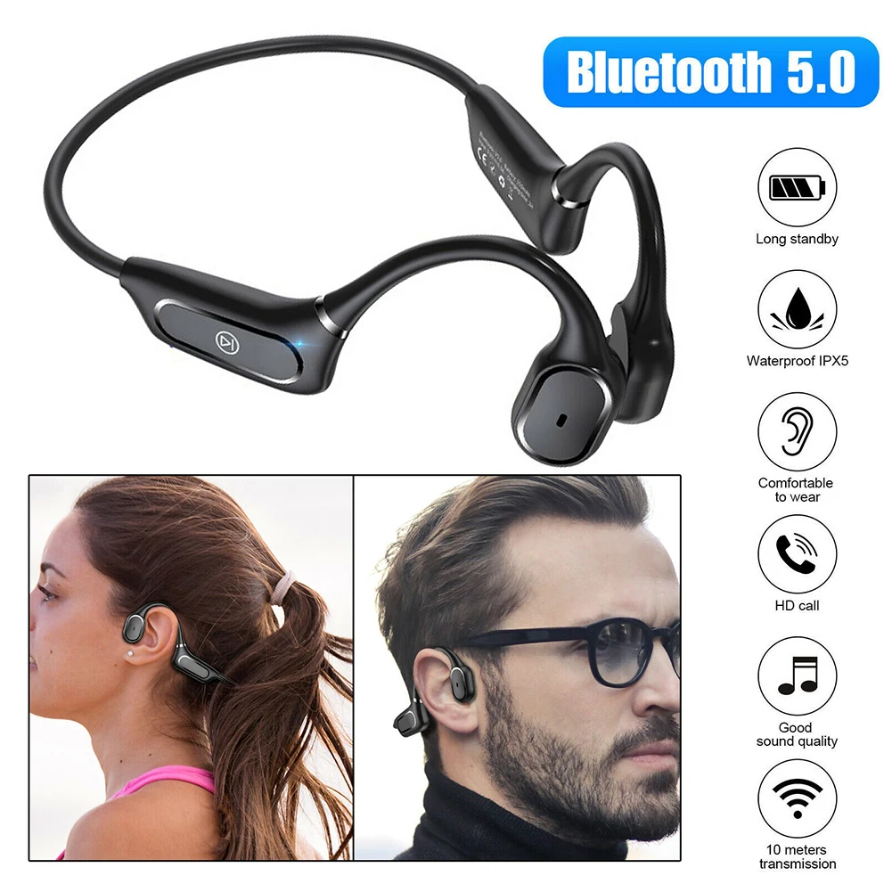 2020 New Wireless Conduction Headphones Bluetooth 5.0 Wireless Ear Hook Earphones Sweatproof Waterproof Sport Earphones Earbuds
2020 New Wireless Conduction Headphones Bluetooth 5.0 Wireless Ear Hook Earphones Sweatproof Waterproof Sport Earphones Earbuds