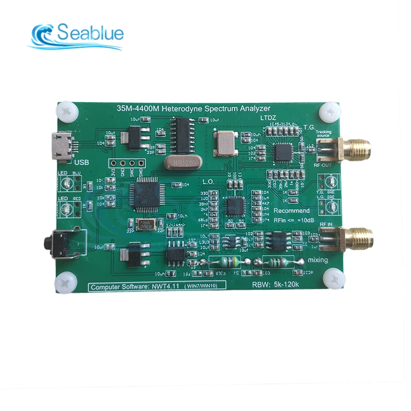 USB LTDZ_ 35-4400m Spectrum Signal Source Analysis Module RF Frequency Domain Analysis Tool Sweep Bandwidth 33mHz-4400mHz 6
USB LTDZ_ 35-4400m Spectrum Signal Source Analysis Module RF Frequency Domain Analysis Tool Sweep Bandwidth 33mHz-4400mHz 6