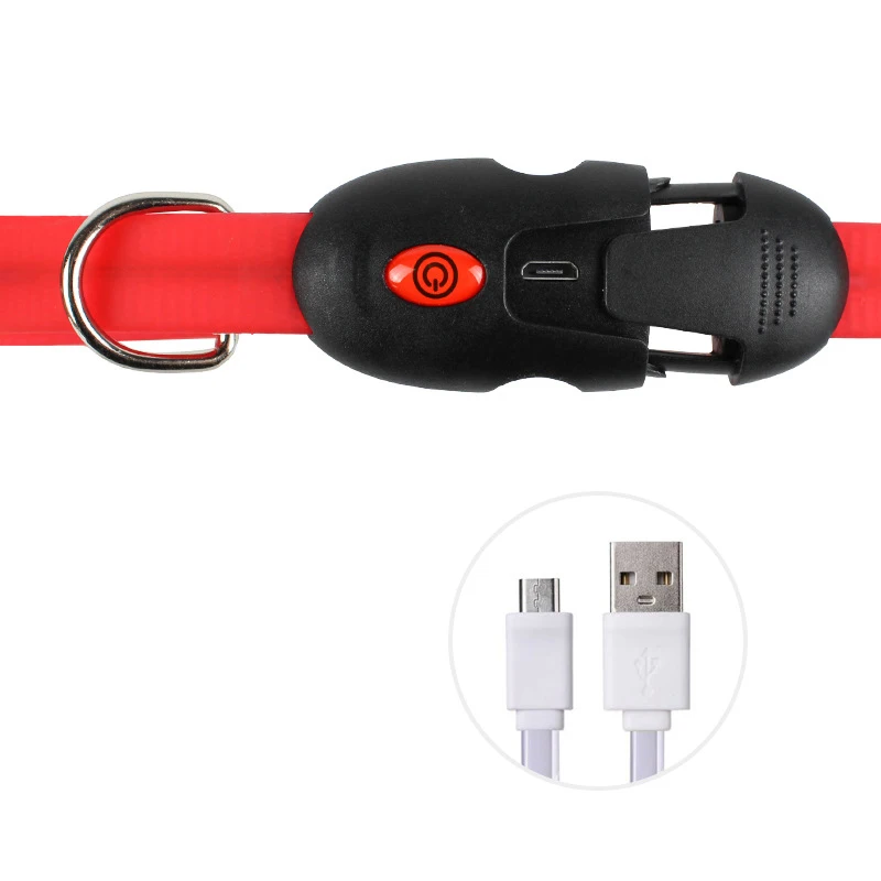 Popular new pet dog personalized luminous traction rope collar USB charging led walking dog luminous collar traction rope
Popular new pet dog personalized luminous traction rope collar USB charging led walking dog luminous collar traction rope