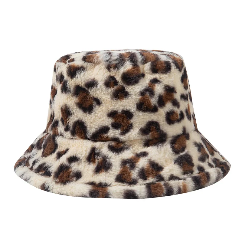 2021 Fashion Leopard Bucket Hat for Women Autumn Winter Warm Thickened Artificial Rabbit Fur Panama Plush Basin Hat Lady Cap
2021 Fashion Leopard Bucket Hat for Women Autumn Winter Warm Thickened Artificial Rabbit Fur Panama Plush Basin Hat Lady Cap