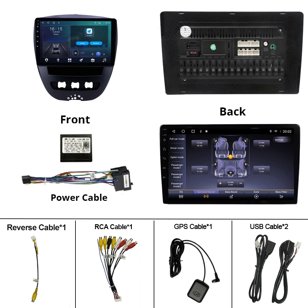 2din Android 10 Car Multimedia Player For Peugeot 107 2005-2014 Central Multimidia Navigation DSP Stereo Receiver IGO Car Audio
2din Android 10 Car Multimedia Player For Peugeot 107 2005-2014 Central Multimidia Navigation DSP Stereo Receiver IGO Car Audio