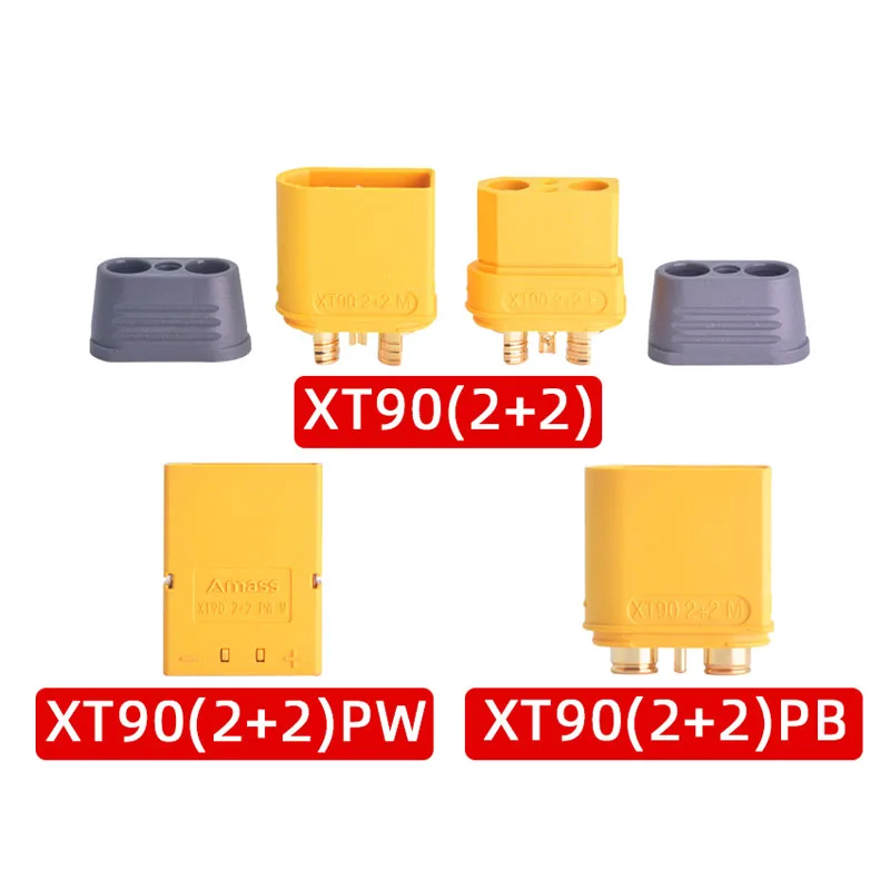 Штекер Amass XT90(2 + 2) XT90(2 + 2)PW XT90(2 + 2)PB с сигнальным штырем, большой разъем авиации для контроллера батареи Lipo RC
Штекер Amass XT90(2 + 2) XT90(2 + 2)PW XT90(2 + 2)PB с сигнальным штырем, большой разъем авиации для контроллера батареи Lipo RC