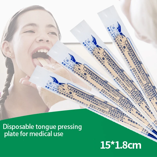 Tongue Depressor Disposable Child Adult Medical Sterile Mouth Muscle Oral Training Wooden Pressure Tongue Piece Independent Pack
Tongue Depressor Disposable Child Adult Medical Sterile Mouth Muscle Oral Training Wooden Pressure Tongue Piece Independent Pack