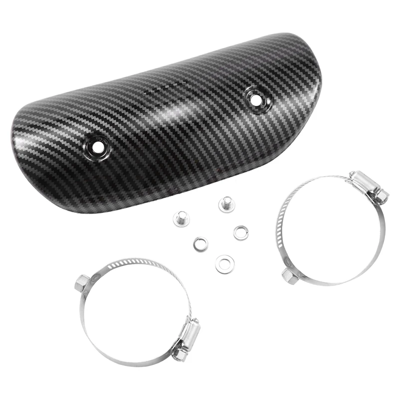 Motorcycle Exhaust Pipe Heat Shield Insulation Board, Motorcycle Protection Muffler Carbon Fiber Anti-Scalding Cover
Motorcycle Exhaust Pipe Heat Shield Insulation Board, Motorcycle Protection Muffler Carbon Fiber Anti-Scalding Cover
