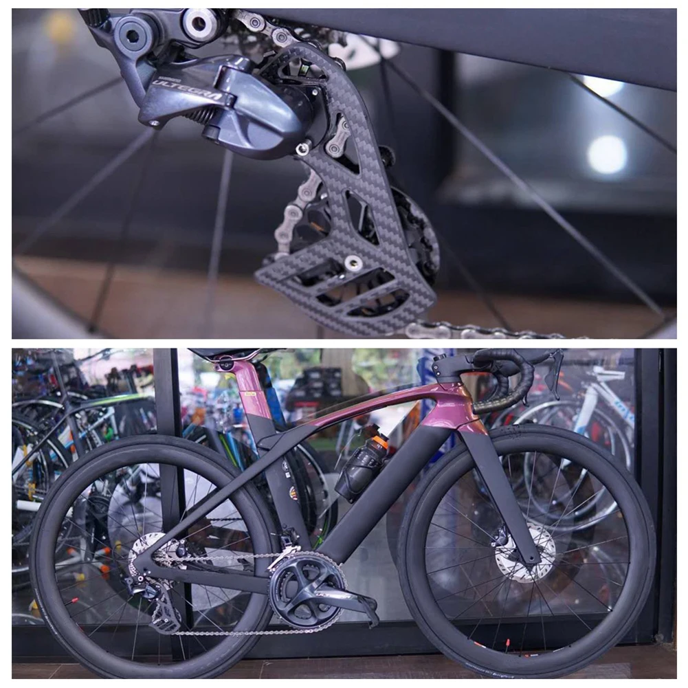 Bicycle Rear Derailleur Guide Wheel Carbon Fiber Jockey Pulley High Efficien POM Wheel For R5800 R6800 R7000 R8000 R9100 R9000
Bicycle Rear Derailleur Guide Wheel Carbon Fiber Jockey Pulley High Efficien POM Wheel For R5800 R6800 R7000 R8000 R9100 R9000