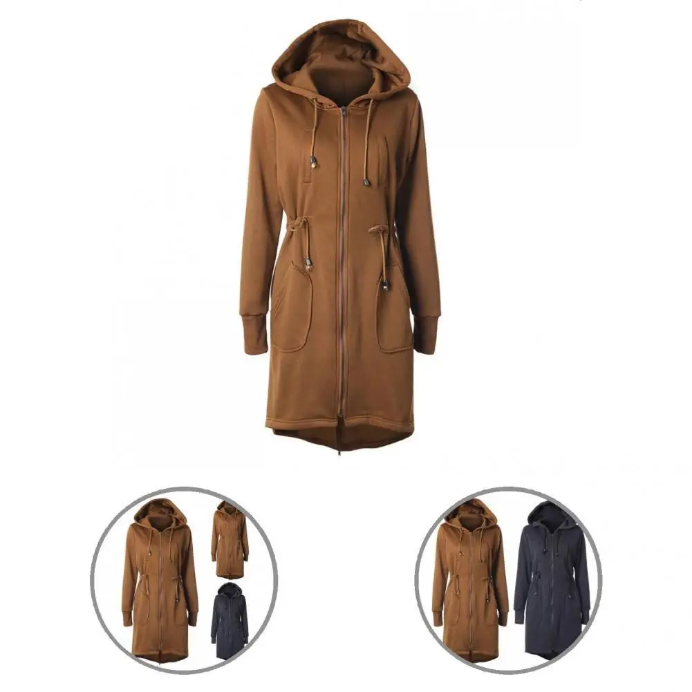 Women Sweatshirt Fashion Long Hoodie Jacket Long Zipper All-Matched Hooded Jacket
Women Sweatshirt Fashion Long Hoodie Jacket Long Zipper All-Matched Hooded Jacket