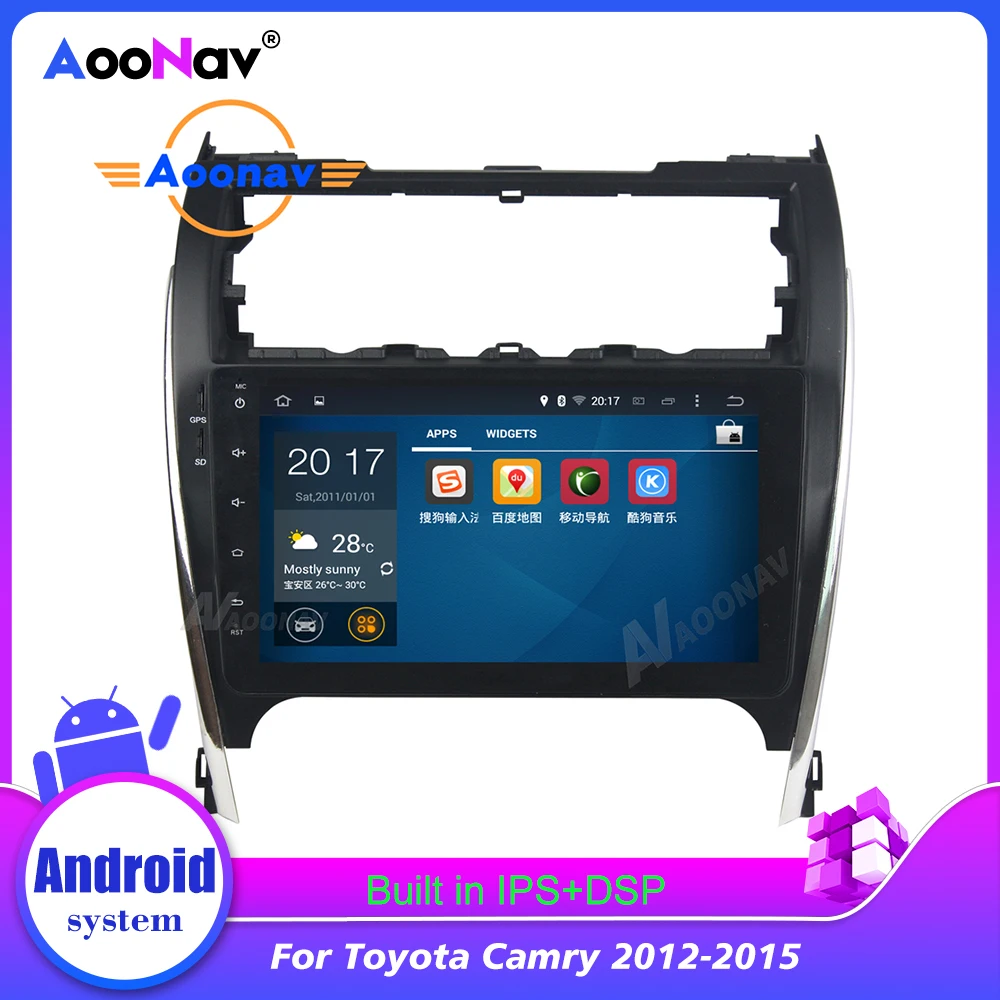 2Din для Toyota Camry 2012-2015, сенсорный экран, автомобильное радио, GPS-навигация, мультимедийный стерео плеер
2Din для Toyota Camry 2012-2015, сенсорный экран, автомобильное радио, GPS-навигация, мультимедийный стерео плеер