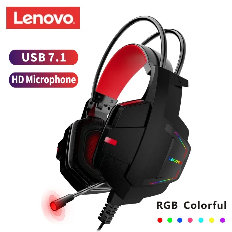 NEW Lenovo HU85 Game Headphone USB2.0 Colorful With Mirphone Game Audio Volume Adjustment In Stock
NEW Lenovo HU85 Game Headphone USB2.0 Colorful With Mirphone Game Audio Volume Adjustment In Stock