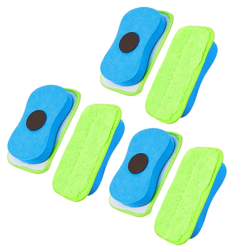 6Pcs Microfiber Dustless Chalk Eraser Magnetic Chalkboard Eraser Multipurpose Cleaning Duster Washable Reusable Eraser
6Pcs Microfiber Dustless Chalk Eraser Magnetic Chalkboard Eraser Multipurpose Cleaning Duster Washable Reusable Eraser
