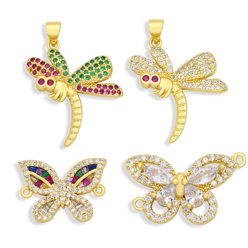 OCESRIO Brass Gold Color Diy Butterfly Pendant Cz Jewelry Pendants Handcraft Accessories Jewelry Making Supplies pdta370
OCESRIO Brass Gold Color Diy Butterfly Pendant Cz Jewelry Pendants Handcraft Accessories Jewelry Making Supplies pdta370