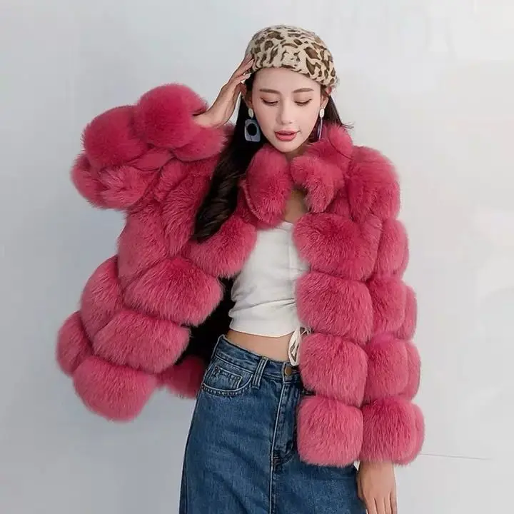 2020 New Winter Women Natural Fur One Jacket Leather Grass Warm Fashion Inside Coat Faux Fox Fur Open Stitch Plus Size 4XL L76
2020 New Winter Women Natural Fur One Jacket Leather Grass Warm Fashion Inside Coat Faux Fox Fur Open Stitch Plus Size 4XL L76