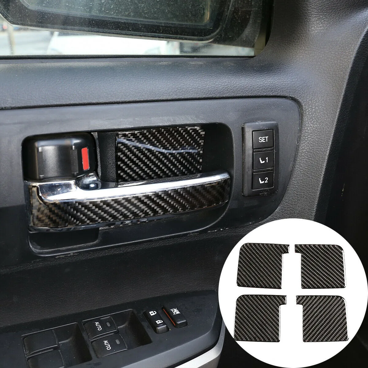 For Toyota Tundra 2014 2015 2016 2017 2018 Carbon Fiber Car Inner Door Bowl Sticker Trim Interior Moulding Cover Trim
For Toyota Tundra 2014 2015 2016 2017 2018 Carbon Fiber Car Inner Door Bowl Sticker Trim Interior Moulding Cover Trim