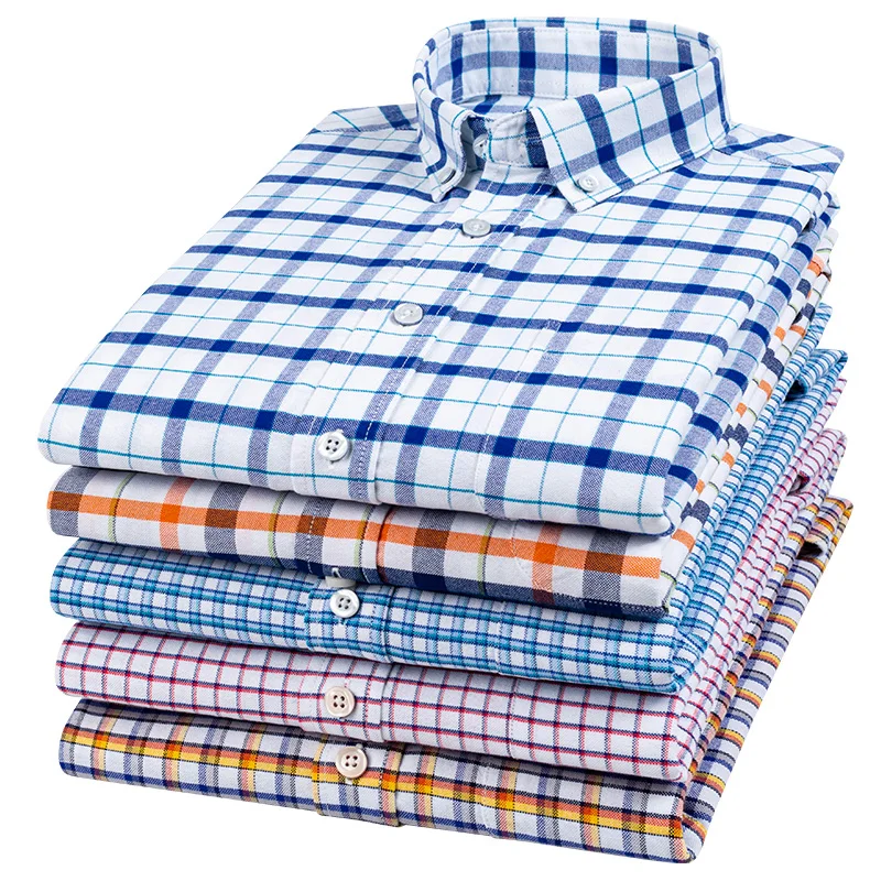 New Arrival Fashion Super Large Men Cotton Oxford Spinning Plaid Summer Thin Short Sleeve Casual Shirts Plus Size MLXL-5XL6XL7XL
New Arrival Fashion Super Large Men Cotton Oxford Spinning Plaid Summer Thin Short Sleeve Casual Shirts Plus Size MLXL-5XL6XL7XL