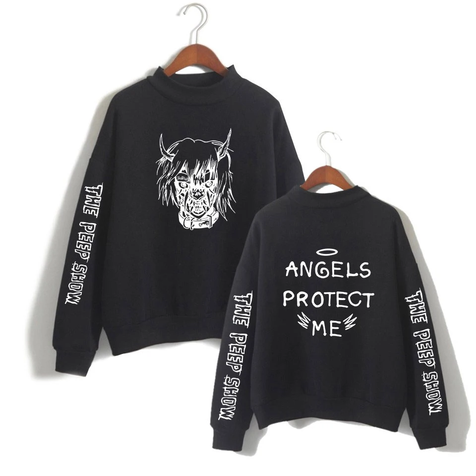 Горячая Распродажа Женская одежда без капюшона Lil Peep водолазки с длинным рукавом