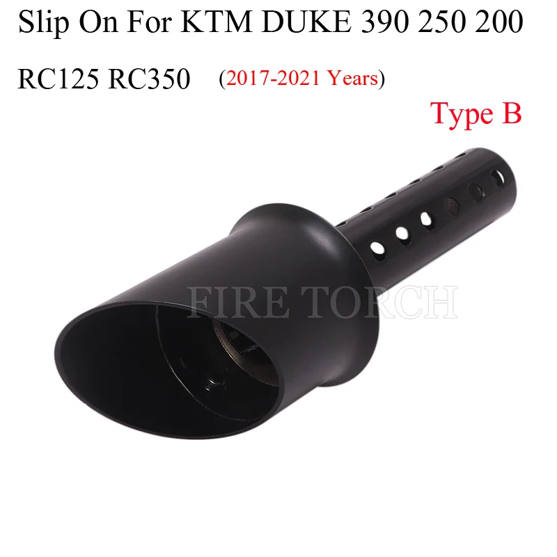 Slip On For DUKE 390 250 200 125 RC390 KTM390 2017 - 2021 Motorcycle GP Racing Ehxaust Escape Modify Hidden Muffler DB Killer | Автомобили