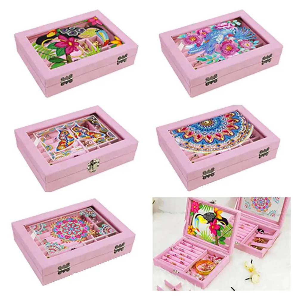 Special Shaped Diamond Painting Jewelry Box Storage box Animal 5D DIY Diamond Mosaic Embroidery kits Christmas Home Decoration
Special Shaped Diamond Painting Jewelry Box Storage box Animal 5D DIY Diamond Mosaic Embroidery kits Christmas Home Decoration