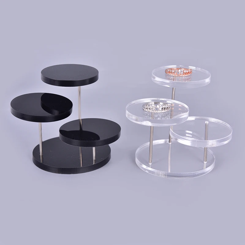 3 Layers Round Acrylic Jewelry Simple Display Stand Necklace Earring Ring Show Rack
3 Layers Round Acrylic Jewelry Simple Display Stand Necklace Earring Ring Show Rack