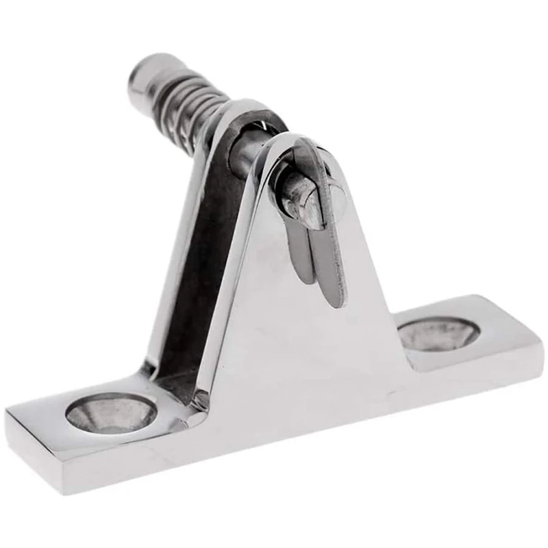 4Pcs Heavy Duty Stainless Steel Marine Boat Canopy Cover Deck Mount Bimini Top Fitting with Removable Quick Release Pin
4Pcs Heavy Duty Stainless Steel Marine Boat Canopy Cover Deck Mount Bimini Top Fitting with Removable Quick Release Pin