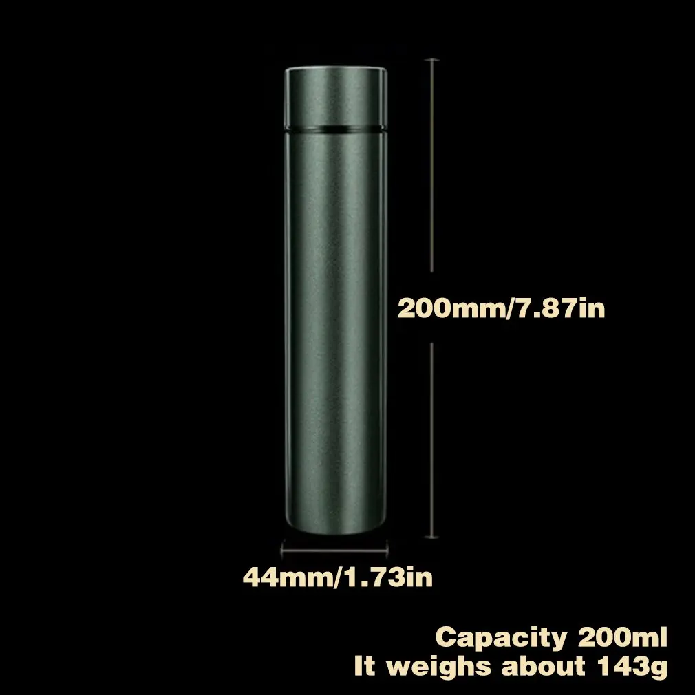 Stainless Steel Vacuum Flask 200ml Water Cup Large Capacity Portable Anti-bacterial Leak-proof Water Cup
Stainless Steel Vacuum Flask 200ml Water Cup Large Capacity Portable Anti-bacterial Leak-proof Water Cup