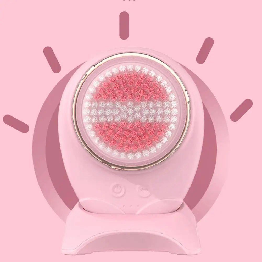 Electric Brush SiliconeUltrasonic Vibration Pore Cleansing Brush Cleansing Care Blackhead Head Skin Brush Washer 4 S1I1 
Electric Brush SiliconeUltrasonic Vibration Pore Cleansing Brush Cleansing Care Blackhead Head Skin Brush Washer 4 S1I1