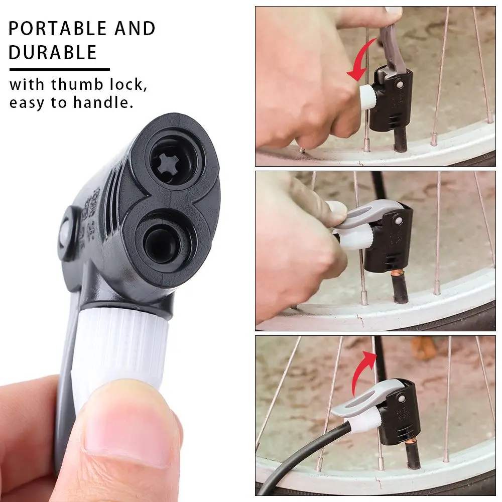 New Cycling Bike Accessories Multipurpose Bicycle Pump Nozzle Pumping Parts Valve Converter Hose Adapter
New Cycling Bike Accessories Multipurpose Bicycle Pump Nozzle Pumping Parts Valve Converter Hose Adapter