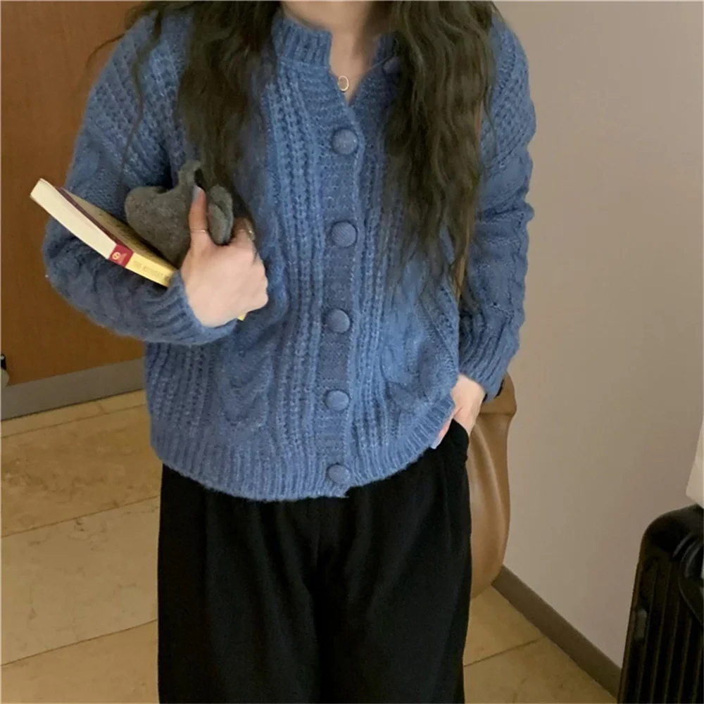동대문 대한민국 Vintage Lazy Style Soft New Sweaters Women Loose Fashion Autumn Chic Cardigans Elegant Warm OL Coats Streetwear
동대문 대한민국 Vintage Lazy Style Soft New Sweaters Women Loose Fashion Autumn Chic Cardigans Elegant Warm OL Coats Streetwear