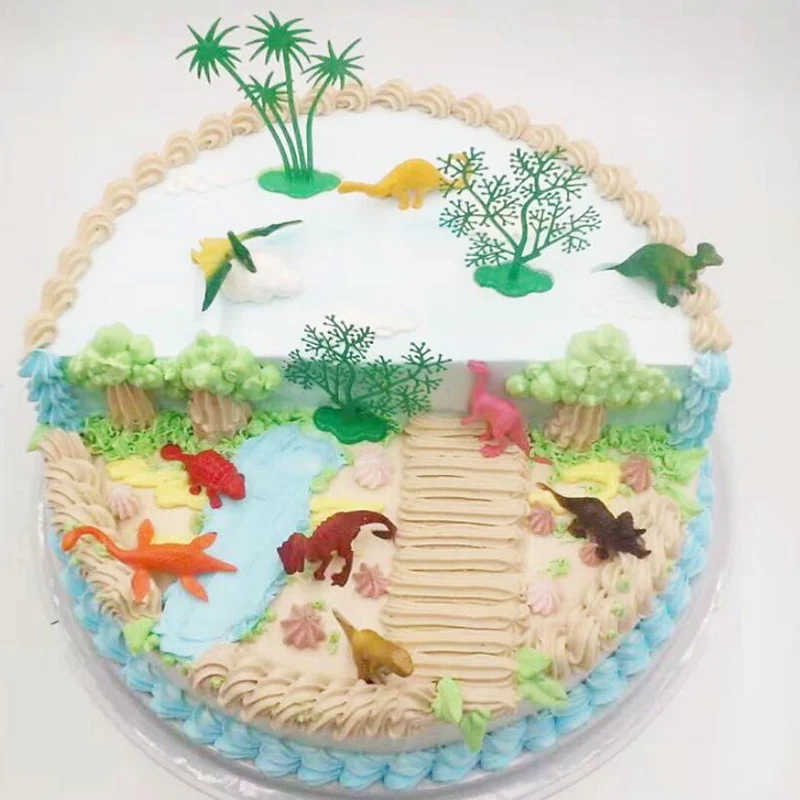 Tropical Jungle Dinosaur Theme Cake Decoration Ornaments Baked Pastry Birthday Party Disposable Tableware Aluminum Foil Balloon
Tropical Jungle Dinosaur Theme Cake Decoration Ornaments Baked Pastry Birthday Party Disposable Tableware Aluminum Foil Balloon
