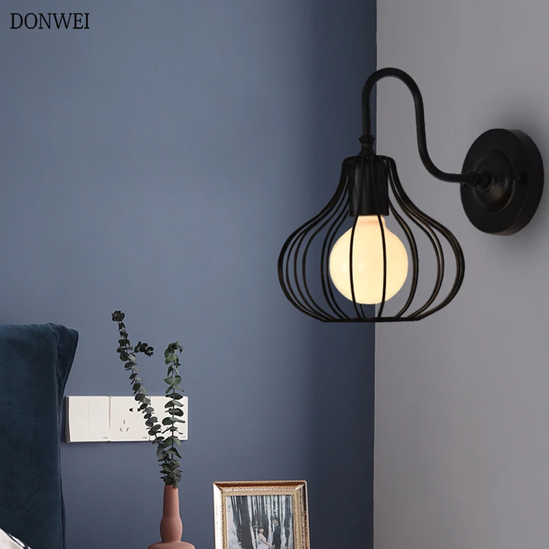 Vintage Wall Lamp Industrial Retro Metal Wall lamp For Bedroom livingroom Corridor Home decoration lighting Fixtures AC85-265V
Vintage Wall Lamp Industrial Retro Metal Wall lamp For Bedroom livingroom Corridor Home decoration lighting Fixtures AC85-265V