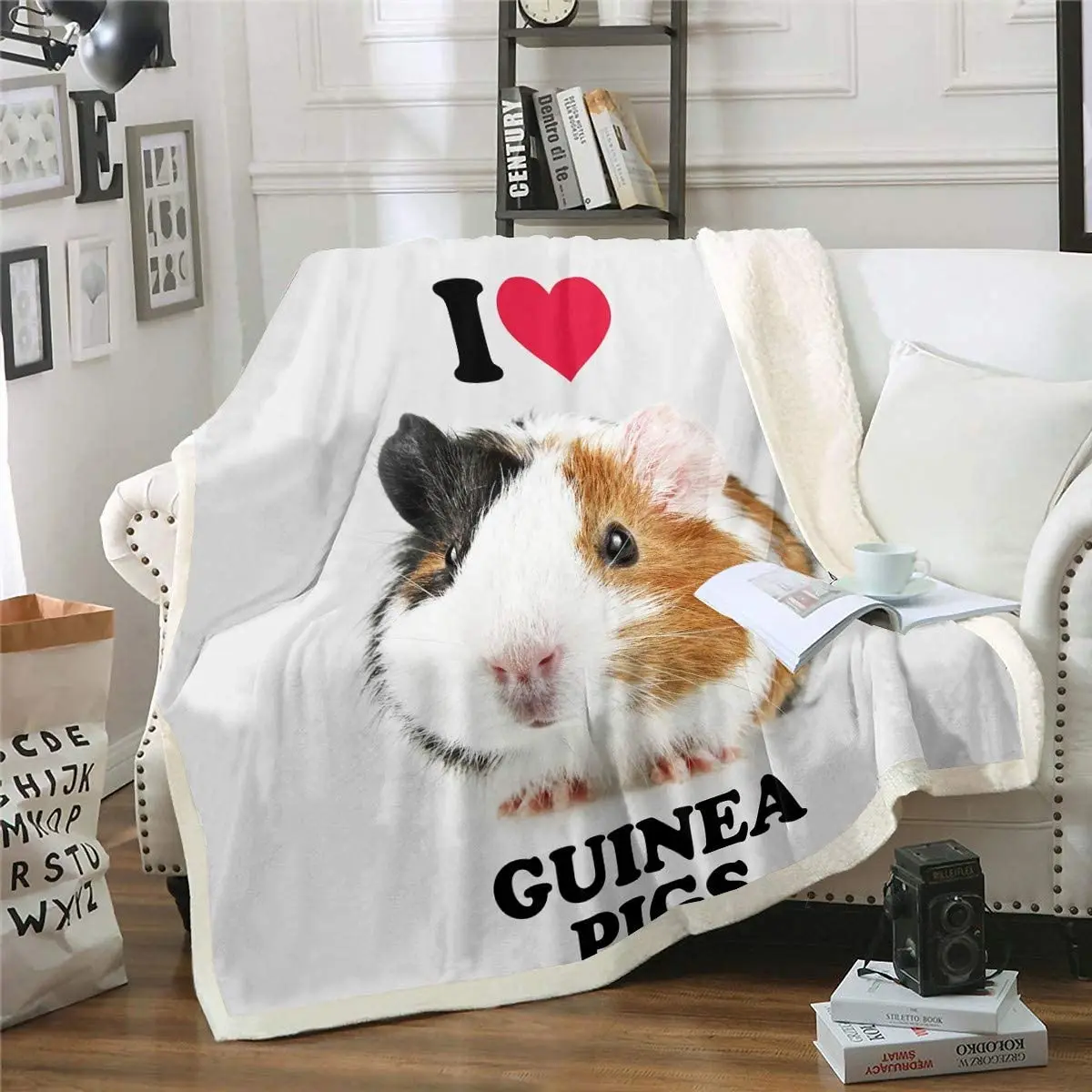 Kids Guinea Pig Sherpa Blanket Cute Cavy Fleece Throw Blanket for Children Boys Girls Cartoon Lovely Pet Plush Blanket
Kids Guinea Pig Sherpa Blanket Cute Cavy Fleece Throw Blanket for Children Boys Girls Cartoon Lovely Pet Plush Blanket